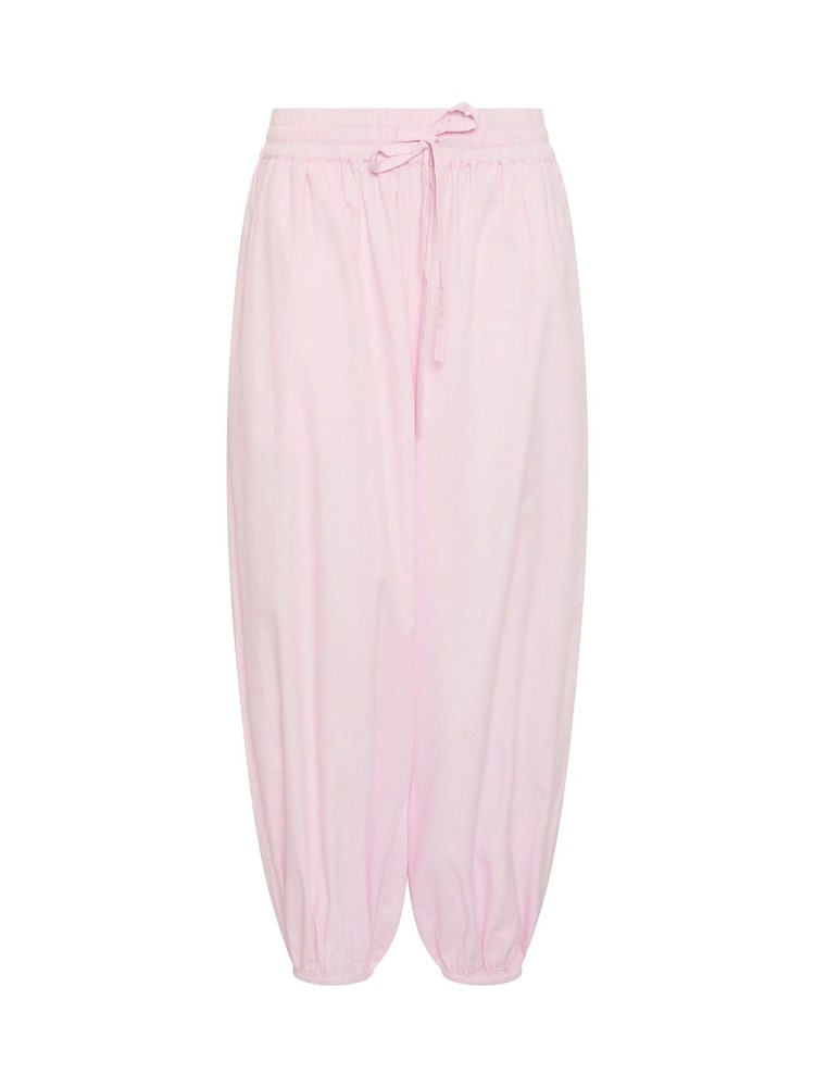 PixieGirl Petite Pink Poplin Cuffed Balloon Pants - Image 5 of 5 PixieGirl Petite Pink Poplin Cuffed Balloon Pants - Image 5 of 5