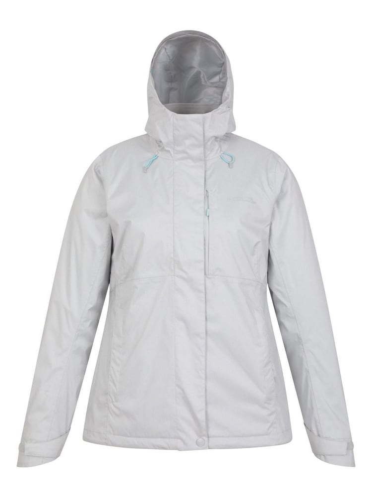 Mountain Warehouse Grey Womens Whirlwind Waterproof 3 In 1 Jacket - Image 6 of 6