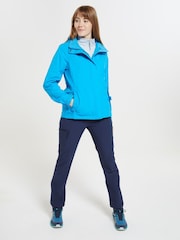 Mountain Warehouse Blue Womens Storm Waterproof 3 In 1 Jacket - Image 2 of 6