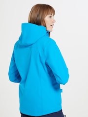 Mountain Warehouse Blue Womens Storm Waterproof 3 In 1 Jacket - Image 4 of 6