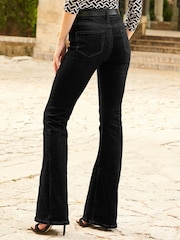 Sosandar Black Kick Flare Jeans - Image 2 of 4