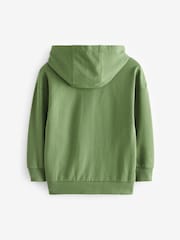 Khaki Green 100% Cotton Licensed Star Wars Hoodie by Next (3-16yrs) - Image 2 of 3