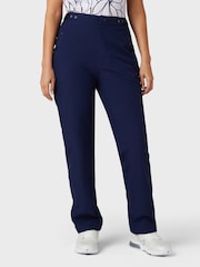 Callaway Apparel Ladies Blue Golf Liberty Waterproof Trousers - Image 1 of 5