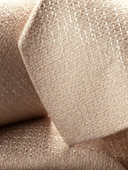 Charles Tyrwhitt Natural Silk Wool Blend Tie - Image 2 of 2