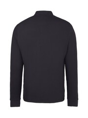 Original Penguin Golf Mens Lightweight Quarter Zip Heritage Block Pullover Black Jacket - Image 7 of 7