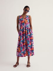 Seasalt Cornwall Pink Lowland Heather Dress - Image 1 of 4