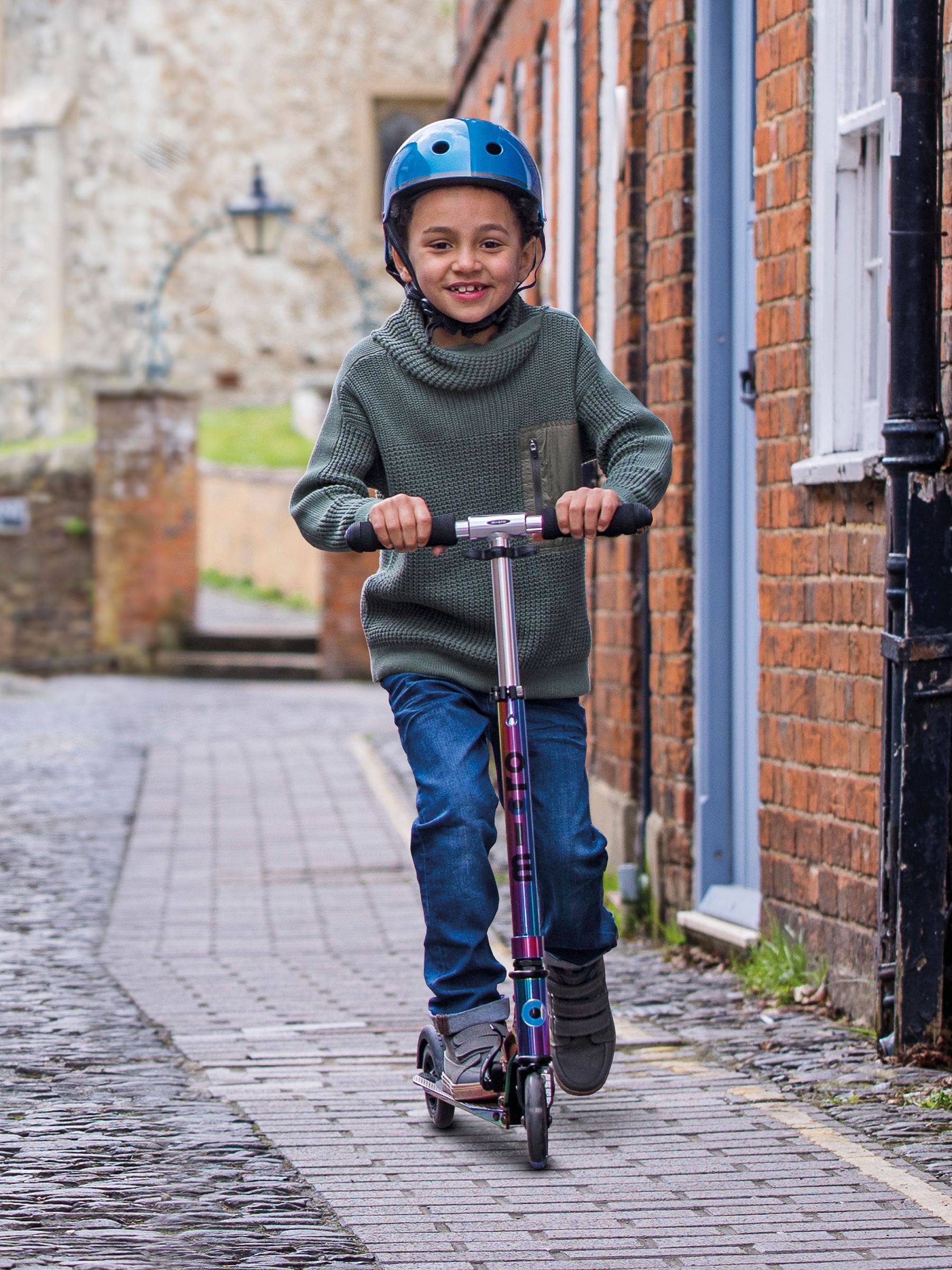 Buy Micro Scooters Chrome Sprite Neochrome 2 Wheeled LED Scooter