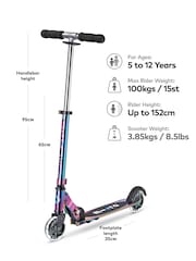 Micro Scooters Chrome Sprite Neochrome 2 Wheeled LED Scooter - Image 6 of 7