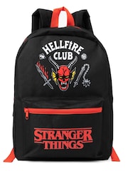 Vanilla Underground Black Stranger Things Unisex Single Backpack - Image 3 of 6