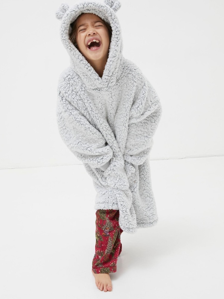 FatFace Grey Family Oversized Hoodie - Image 1 of 5