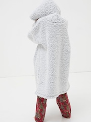 FatFace Grey Family Oversized Hoodie - Image 2 of 5
