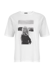 Mint Velvet White Brigitte Bardot T-Shirt - Image 3 of 4