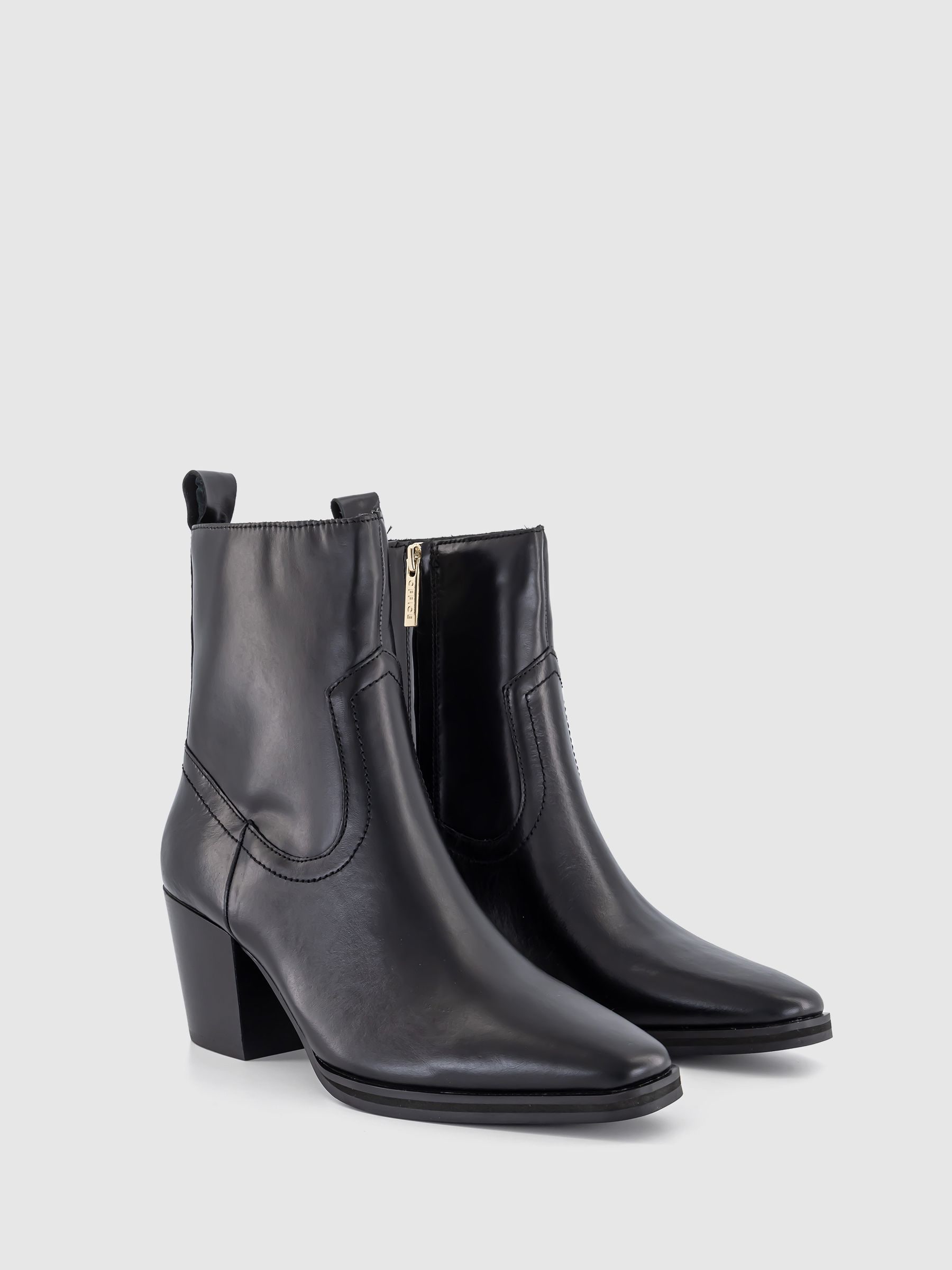 Office western ankle boots outlet