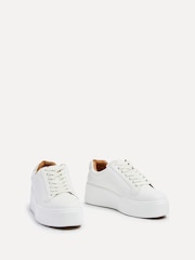 Linzi White Twyla Platform Trainers - Image 4 of 5