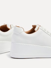 Linzi White Twyla Platform Trainers - Image 5 of 5