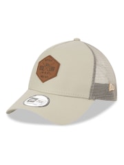 New Era Patch A-Frame Trucker 100% Cotton Cap - Imagen 3 de 5
