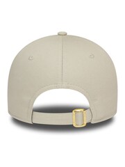 New Era® Womens New York Yankees Metallic Logo 9FORTY 100% Cotton Cap - Image 2 of 5