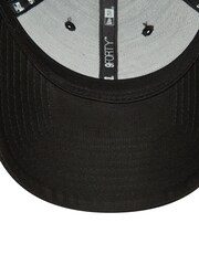 New Era® LA Lakers NBA Side Patch 9FORTY 100% Cotton Black Cap - Image 6 of 6