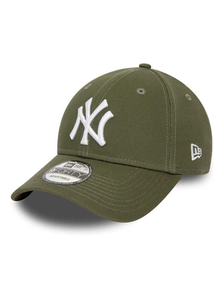 New Era® Green New York Yankees MLB Side Patch 9FORTY Adjustable 100% Cotton Cap - Image 1 of 6