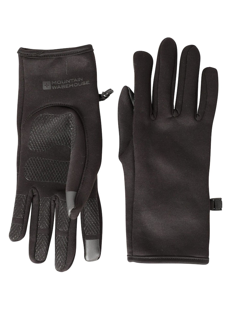 قفاز مبطن فليس صوف مقاوم للرياح طراز رجالي من Mountain Warehouse - صورة 1 من 5