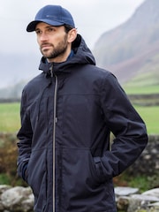 Mountain Warehouse Black Mens Route Waterproof Jacket - Image 1 of 5