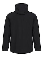 Mountain Warehouse Black Mens Route Waterproof Jacket - Image 3 of 5