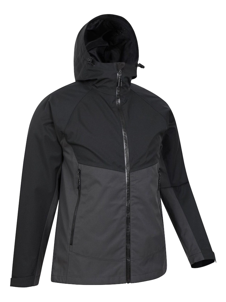 Mountain Warehouse Black Mens Verge Extreme Waterproof Jacket - Image 2 of 5