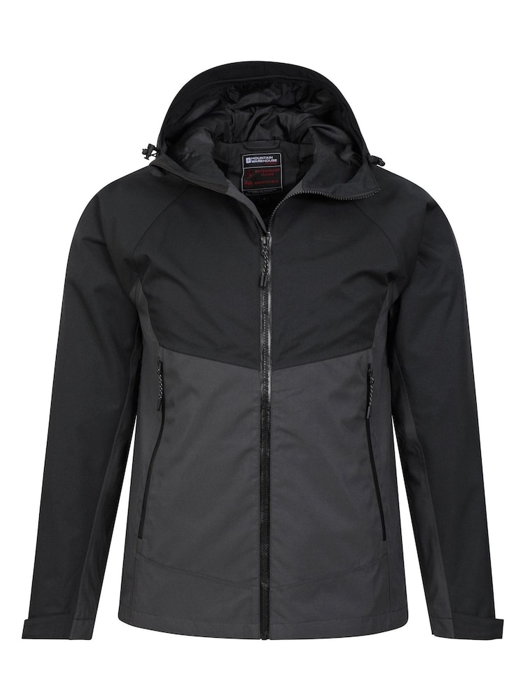 Mountain Warehouse Black Mens Verge Extreme Waterproof Jacket - Image 5 of 5