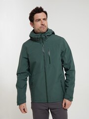 Mountain Warehouse Green Mens Bachill Waterproof 3 In 1 Jacket - Image 1 of 5