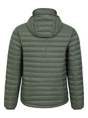 Mountain Warehouse Green Mens Henry II Extreme Water Resistant Down Padded Jacket - Image 4 of 5