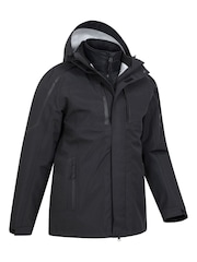 Mountain Warehouse Black Mens Zenith Extreme III Waterproof 3 In 1 Jacket - Image 1 of 4