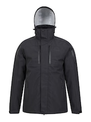 Mountain Warehouse Black Mens Zenith Extreme III Waterproof 3 In 1 Jacket - Image 4 of 4
