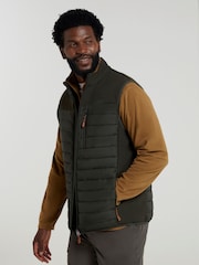 Mountain Warehouse Green Mens Turbine Padded Gilet - Image 2 of 8