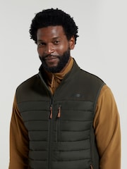 Mountain Warehouse Green Mens Turbine Padded Gilet - Image 3 of 8