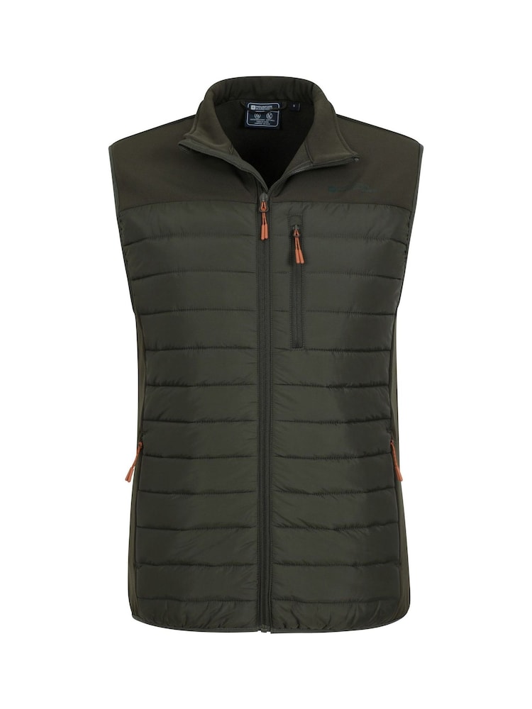 Mountain Warehouse Green Mens Turbine Padded Gilet - Image 8 of 8