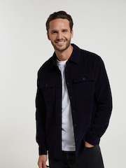 Mountain Warehouse Blue Mens Farrow Co-ord Long Sleeve 100% Cotton Shirt - Image 3 of 5