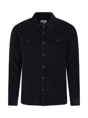Mountain Warehouse Blue Mens Farrow Co-ord Long Sleeve 100% Cotton Shirt - Image 4 of 5