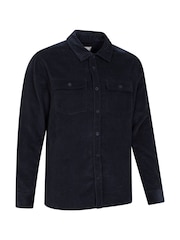 Mountain Warehouse Blue Dark Mens Farrow Co-ord Long Sleeve 100% Cotton Shirt - Image 3 of 5
