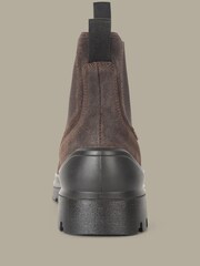 Mountain Warehouse Brown Salcombe Mens Waterproof Leather Chelsea Boots - Image 3 of 5