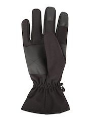 Mountain Warehouse Black Water Repellent Wind Resistant Mens Gloves - Image 3 of 5