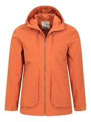 Mountain Warehouse Orange Mens Route Waterproof Jacket - Image 5 of 5