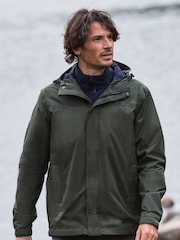 Mountain Warehouse Green Mens Torrent Waterproof Jacket - Image 1 of 5