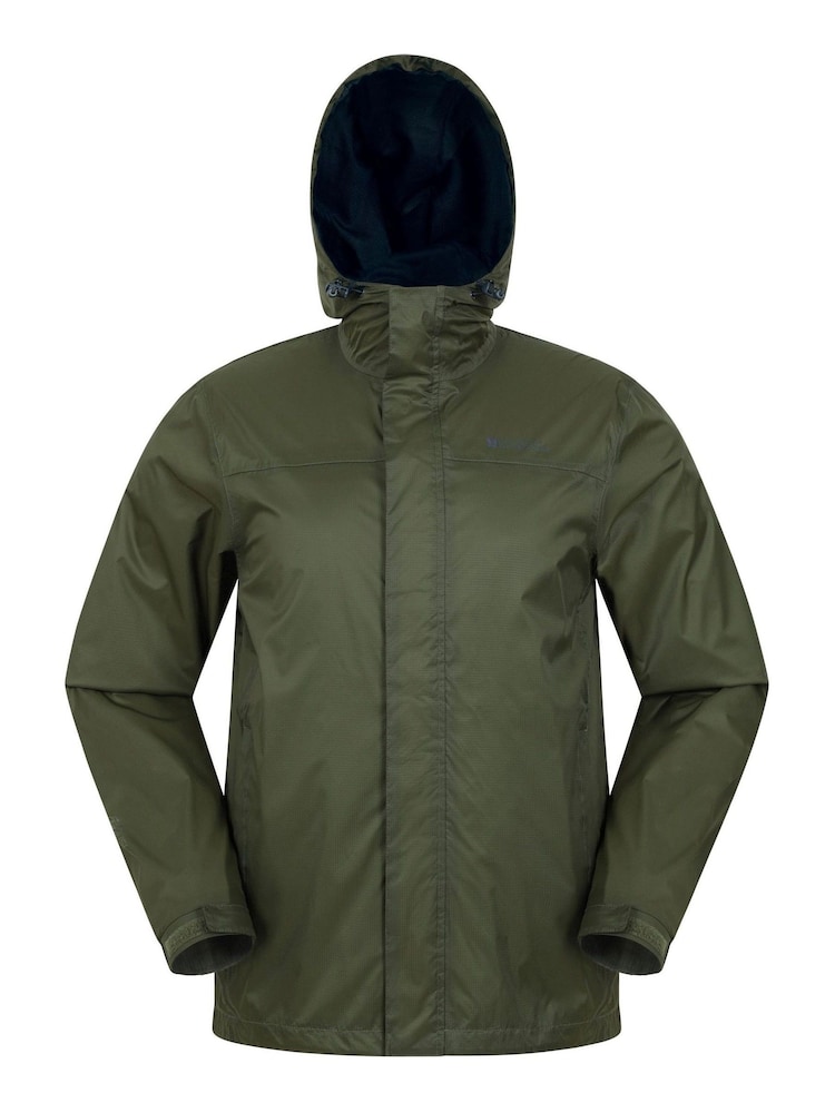 Mountain Warehouse Green Mens Torrent Waterproof Jacket - Image 2 of 5