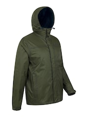 Mountain Warehouse Green Mens Torrent Waterproof Jacket - Image 3 of 5