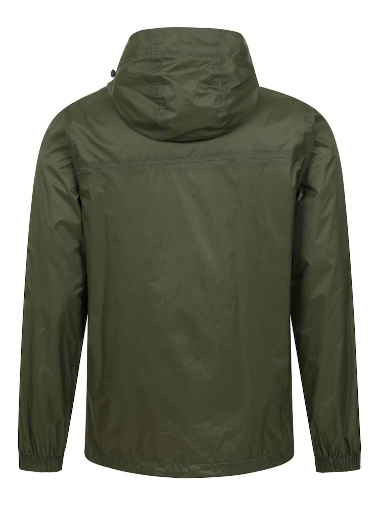 Mountain Warehouse Green Mens Torrent Waterproof Jacket - Image 4 of 5