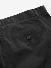 Black Straight Fit Summerweight Stretch Chino Trousers - Image 8 of 9