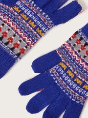 Monsoon Blue Novelty London Gloves - Image 2 of 2