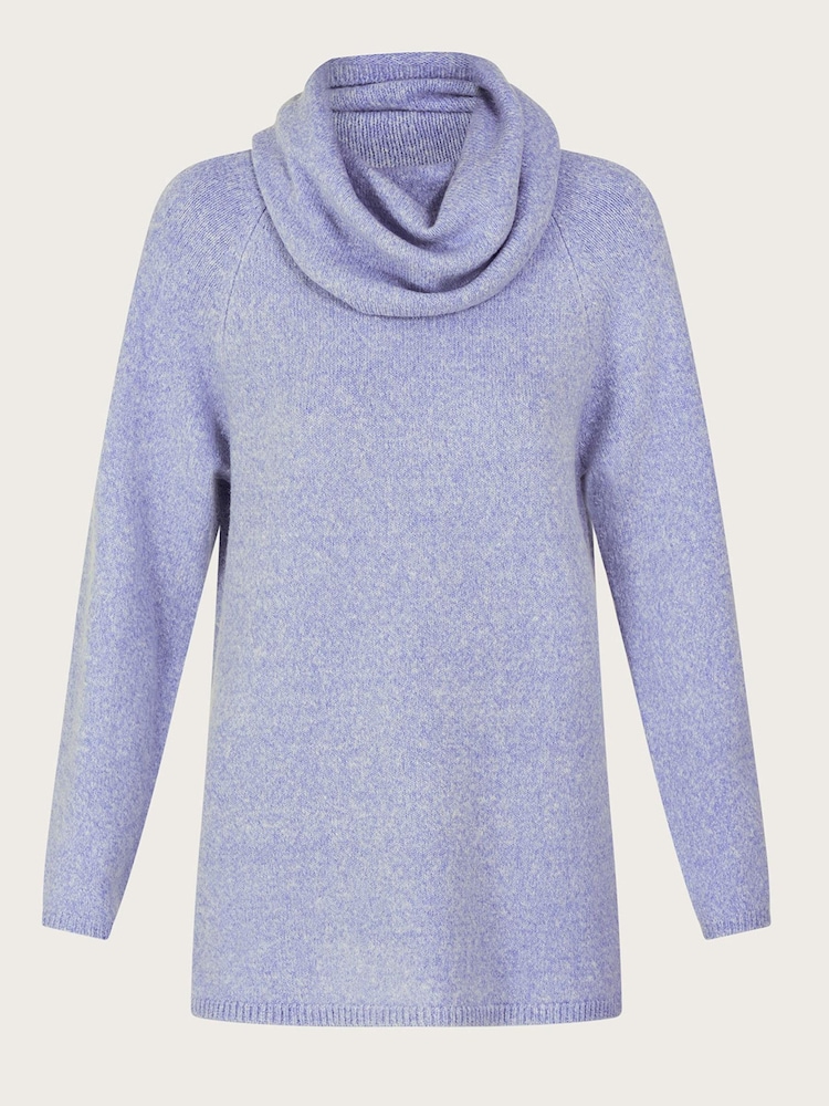 Monsoon Pullover mit Wasserfallkragen - Bild 3 von 3