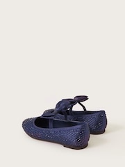Monsoon Ballerinas aus Satin mit Schleife - Bild 2 von 3
