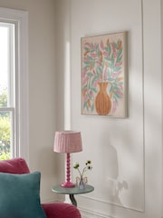 Multi Colour Handpainted Floral Still Life Framed Canvas Wall Art - Image 2 of 9